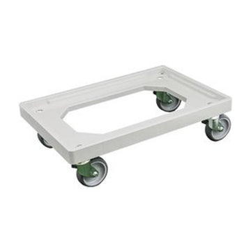 Transportframe - dolly voor kunststof kratten van 600 x 400 mm tot 240 kg Grijs