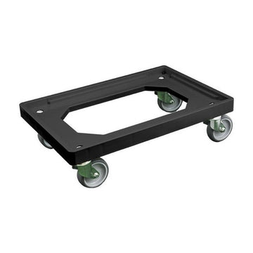 Power Tower Transportframe - dolly voor kunststof kratten van 600 x 400 mm tot 240 kg Zwart