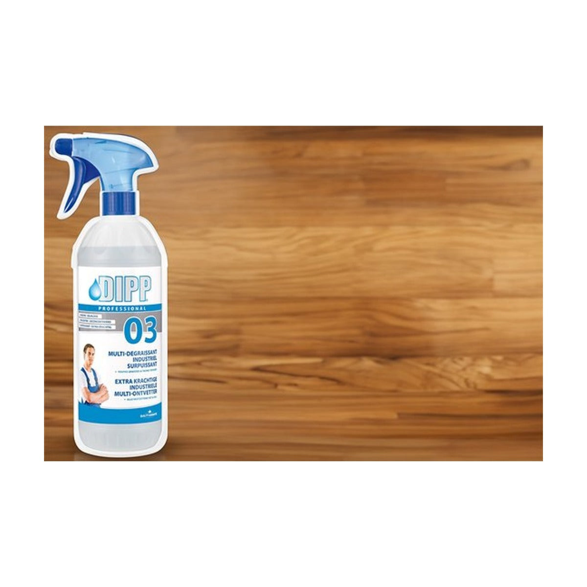 DIPP 03 - krachtige industriële ontvetter multi pro 1L spray