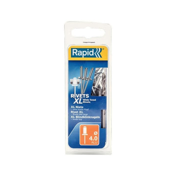 Blindklinknagels XL Ø 4 x 10 mm incl. Boor 50 st., Box