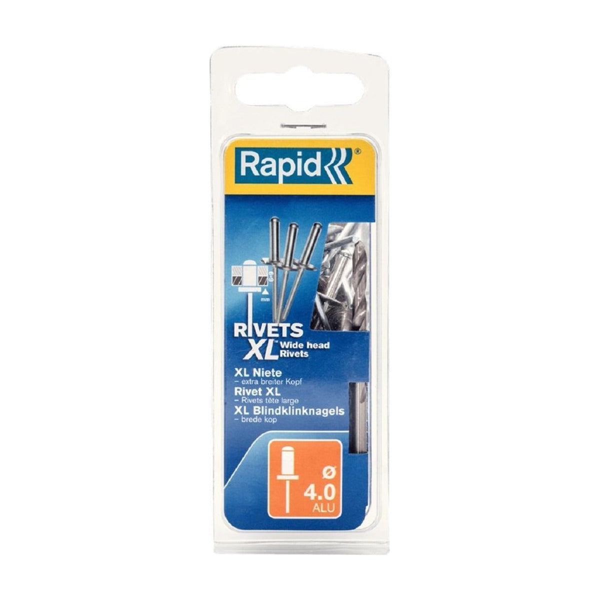 Blindklinknagels RVS Ø 4 x 14 mm incl. Boor 50 st., Box