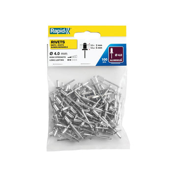 Blindklinknagels Standaard Ø 4 x 8 mm 100 st., Zak