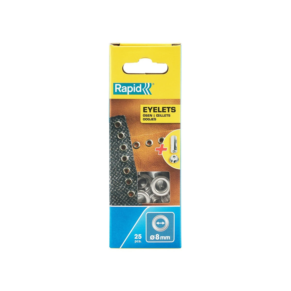 Oogjes - 8 mm, 25 st., Box