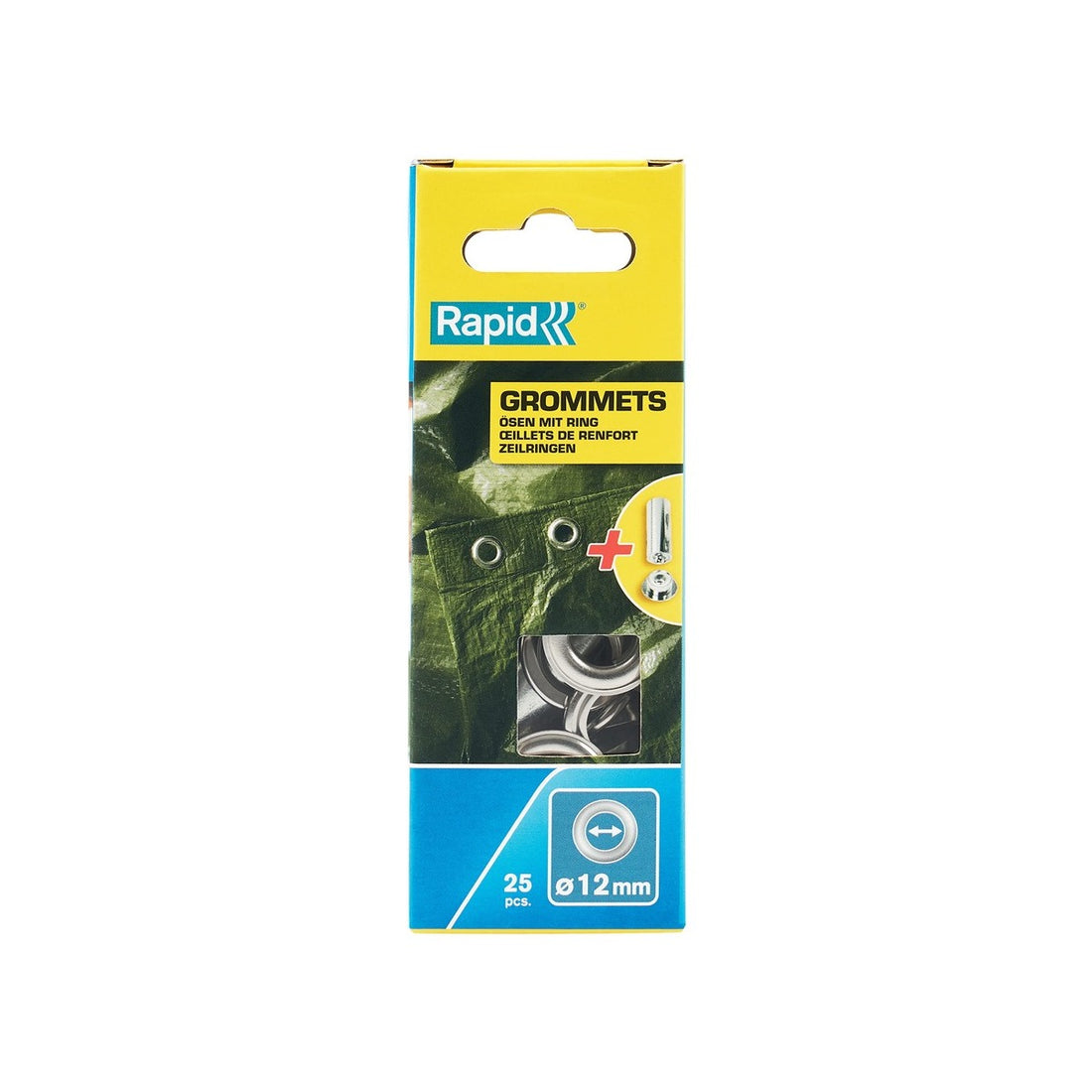 Zeilringen - 23 x 12 mm, 25 st., Box