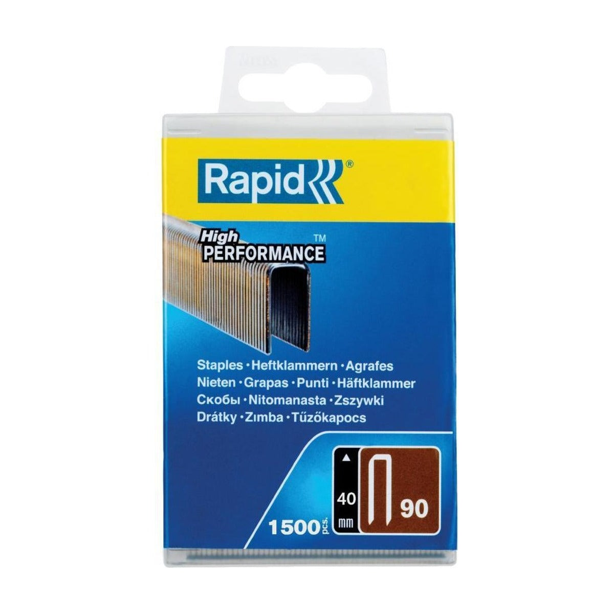 Nieten 90/40 mm Gegalvaniseerd (hars gecoat) 1.500 st., FSC Karton