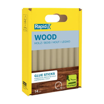 Hout Lijmpatronen Ø12x94mm 14 St., Box