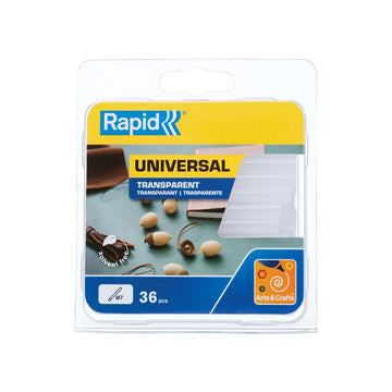 Rapid Univ. Trans. Lijmpatronen D7mm 36 St. 90mm Box