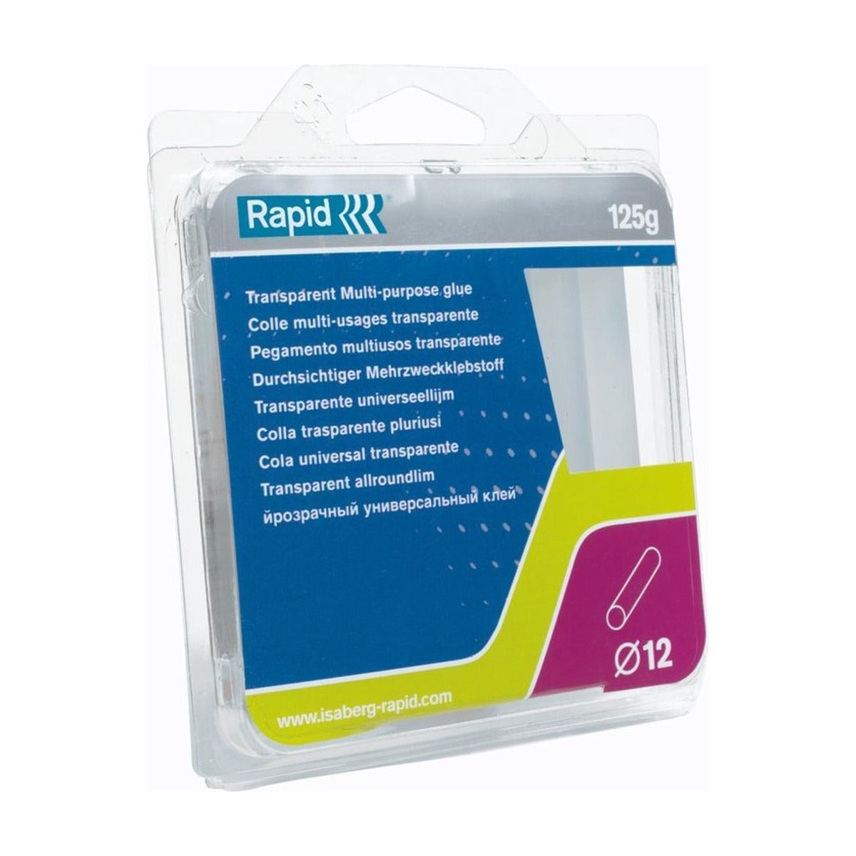 Rapid Univ. Trans. Lijmpatronen D7mm 36 St. 90mm Box