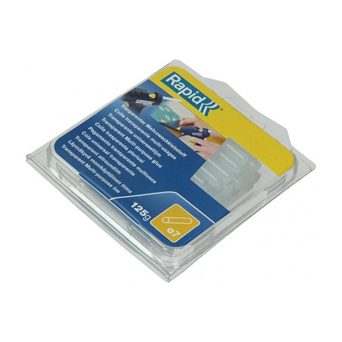 Rapid Univ. Trans. Lijmpatronen D7mm 36 St. 90mm Box