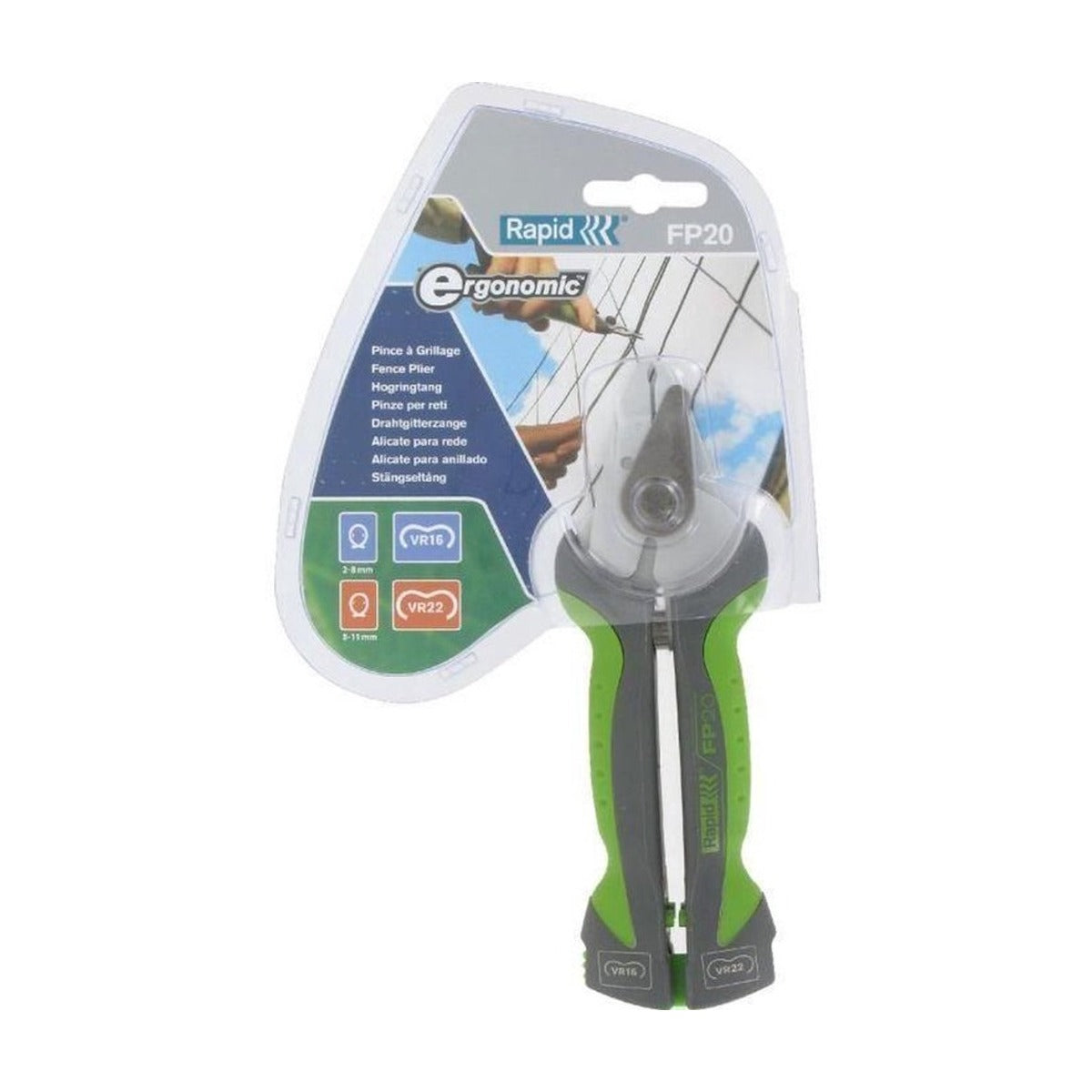 Hekwerktang FP20, T&F Blister