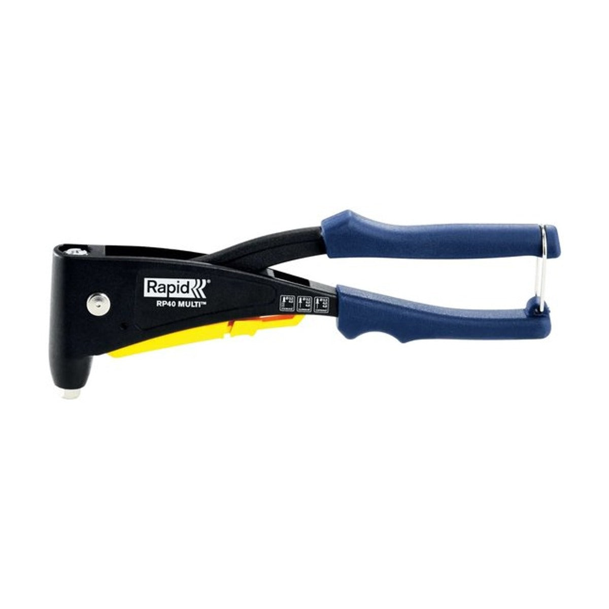 Blindklinknageltang RP40 Multi, Koffer incl. 150 blindklinknagels (50 st. 3,2x8mm + 50 st. 4,0x12mm + 50 st. 4,8x14mm) en 3 boren