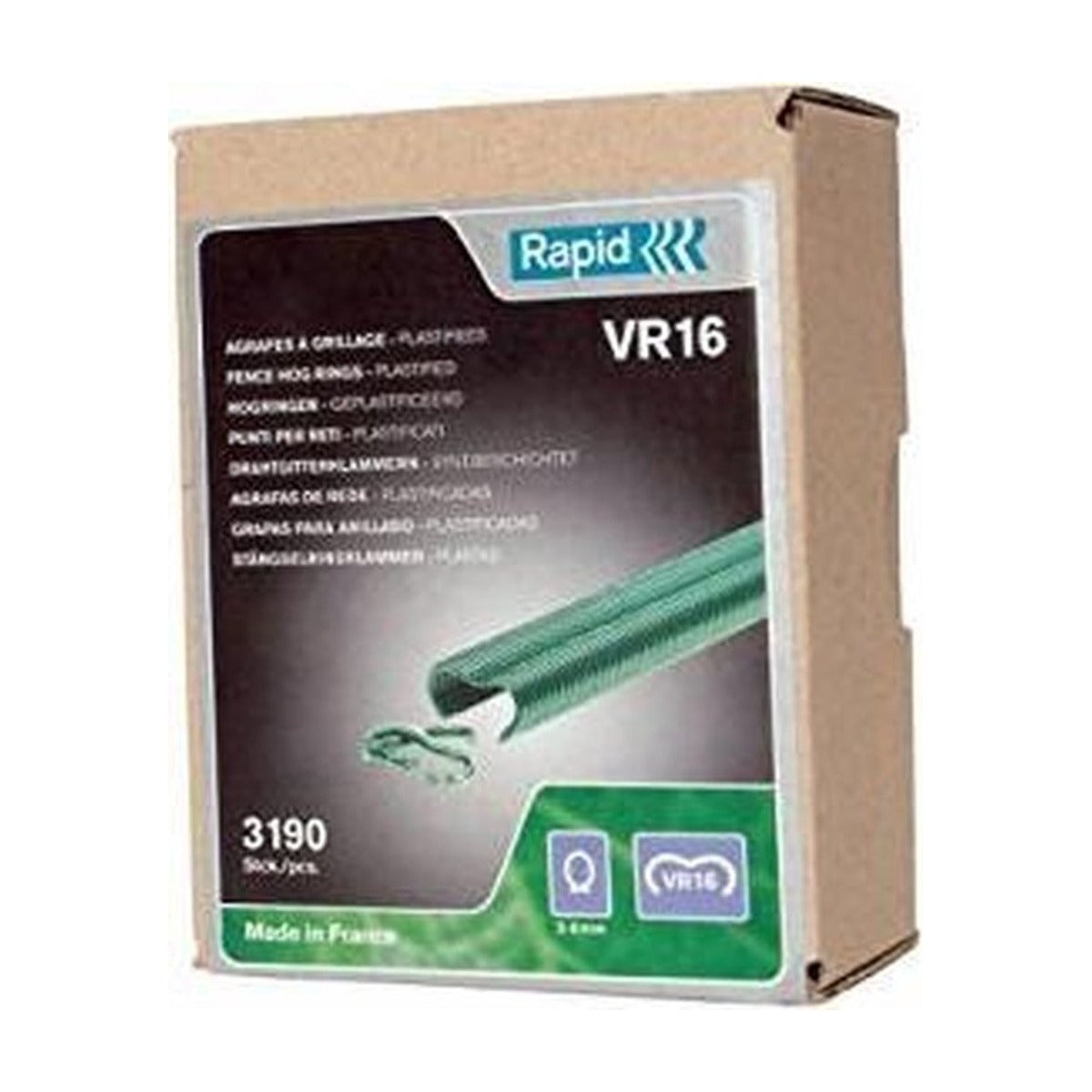 Hekwerk Hogringen VR16 3.190 st. groen, Box