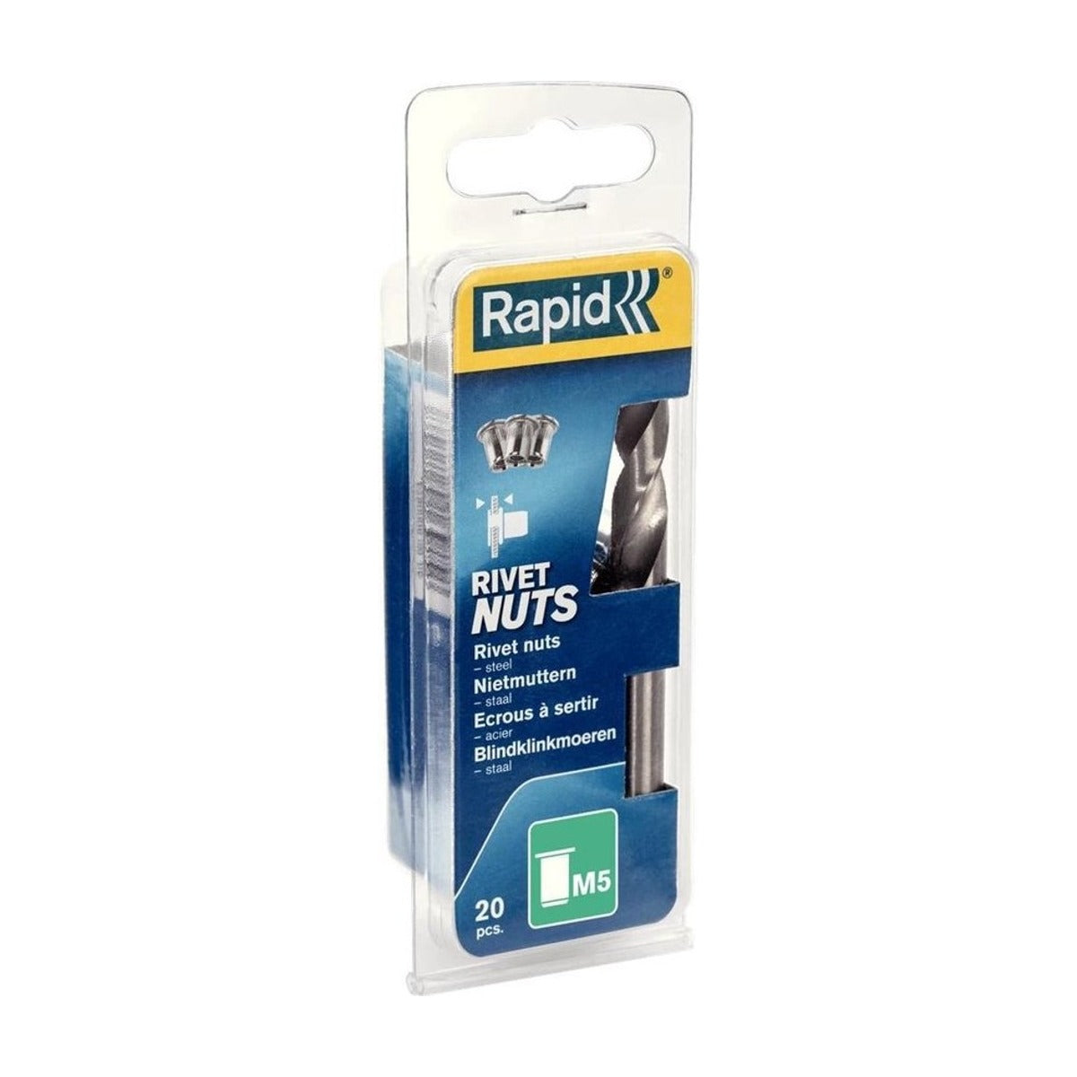 Blindklinkmoeren M5 incl. Boor 20 st., Box