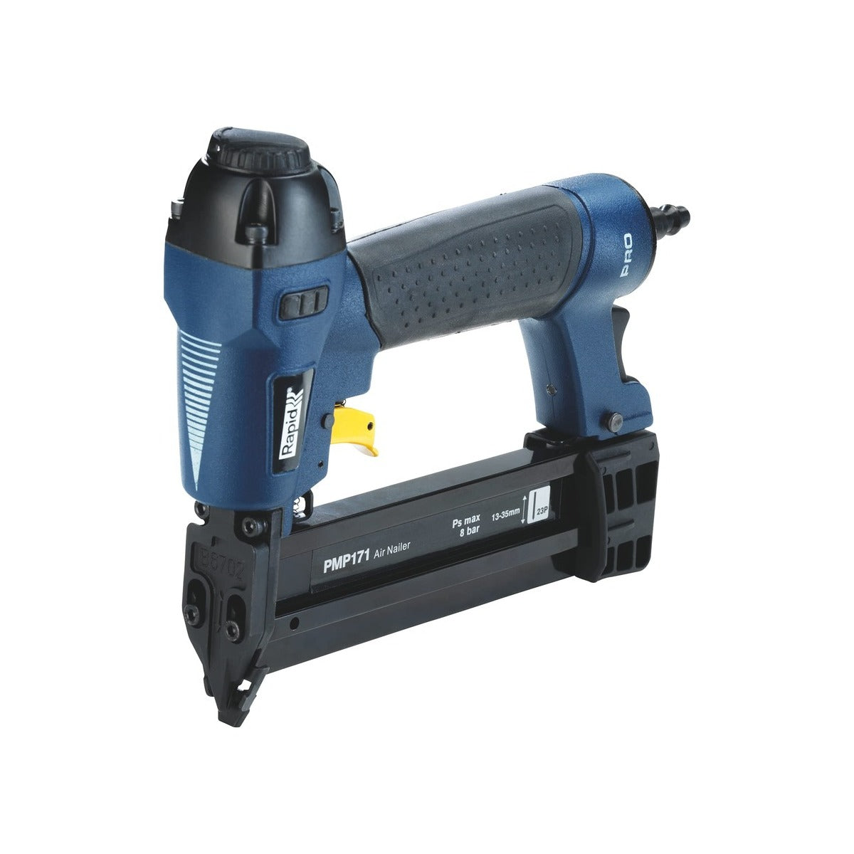 PRO Pneumatische Micro-pinner PMP171, Koffer incl. start set van 500 micro-pins 25 mm en 4 koppelingen