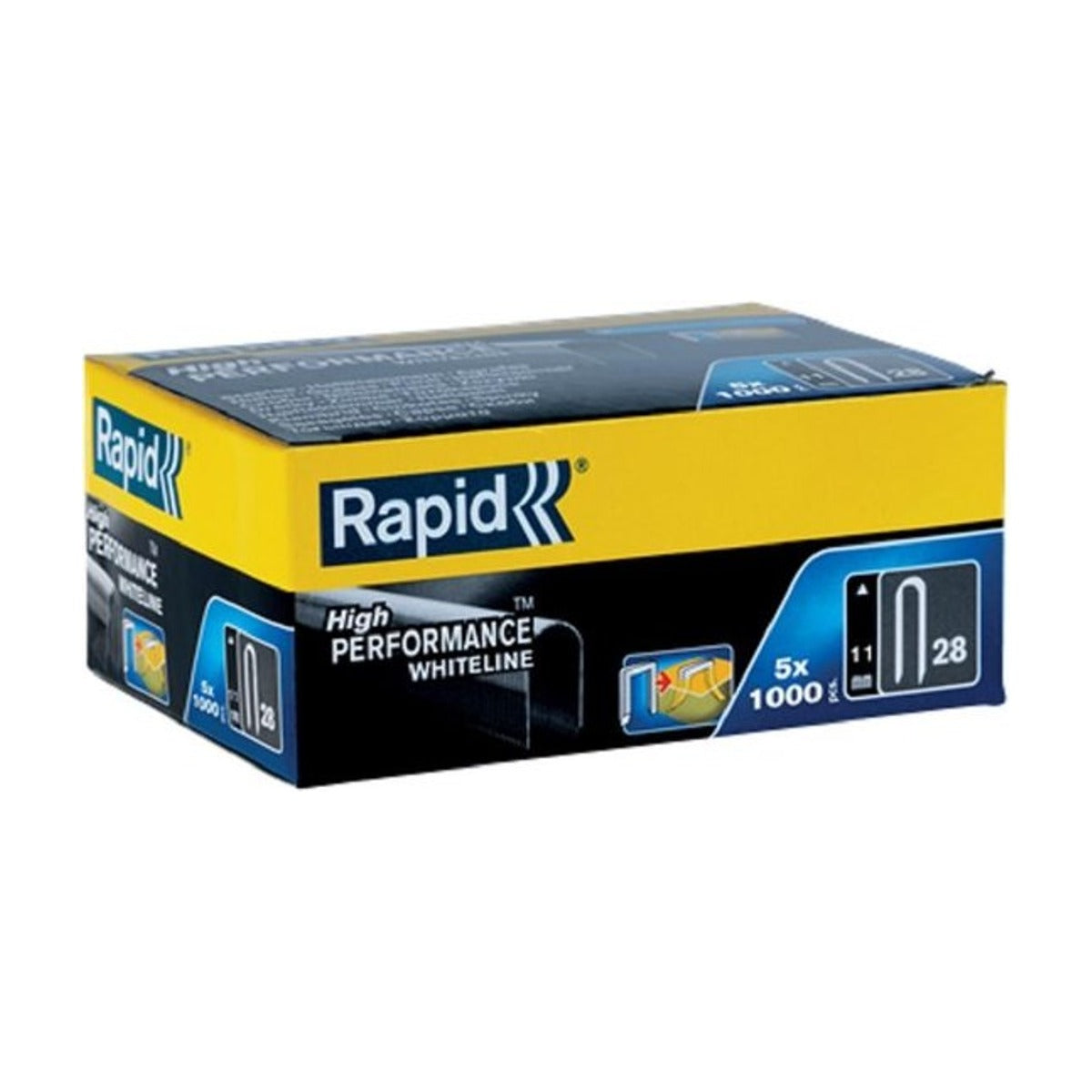 Kabelnieten 28/11 mm DP (wit) 5 x 1.000 st., Box