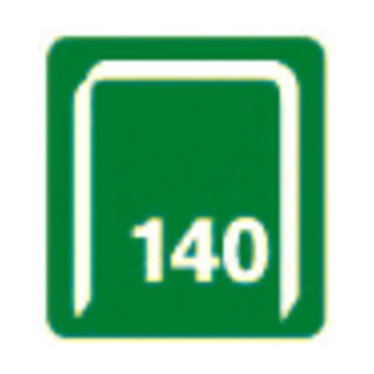 Nieten 140/14 mm Zaagsnede 650 st., Box