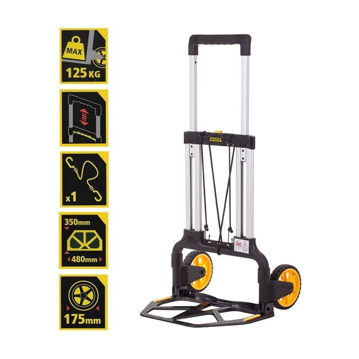 Stanley WEST-706 Inklapbare steekwagen - 125kg