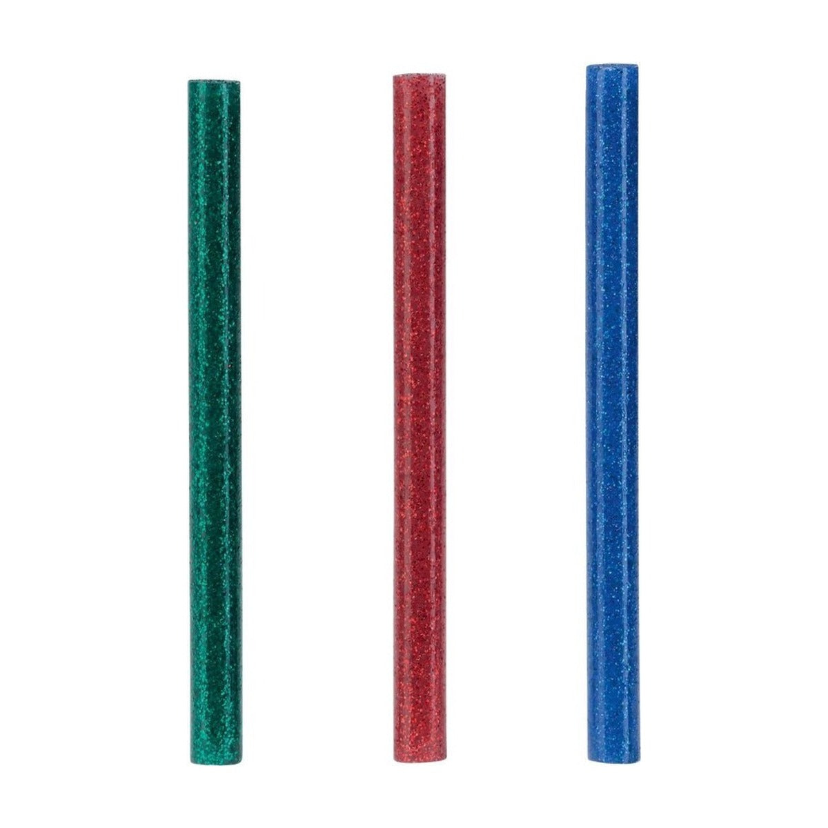Lijmpatronen Glitter (rood,groen,blauw) Ø7x90mm 36 St., Box