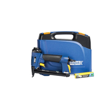 Pneumatische Tacker PS111, Koffer incl. startset nieten 300 stuks 10mm en 4 koppelingen
