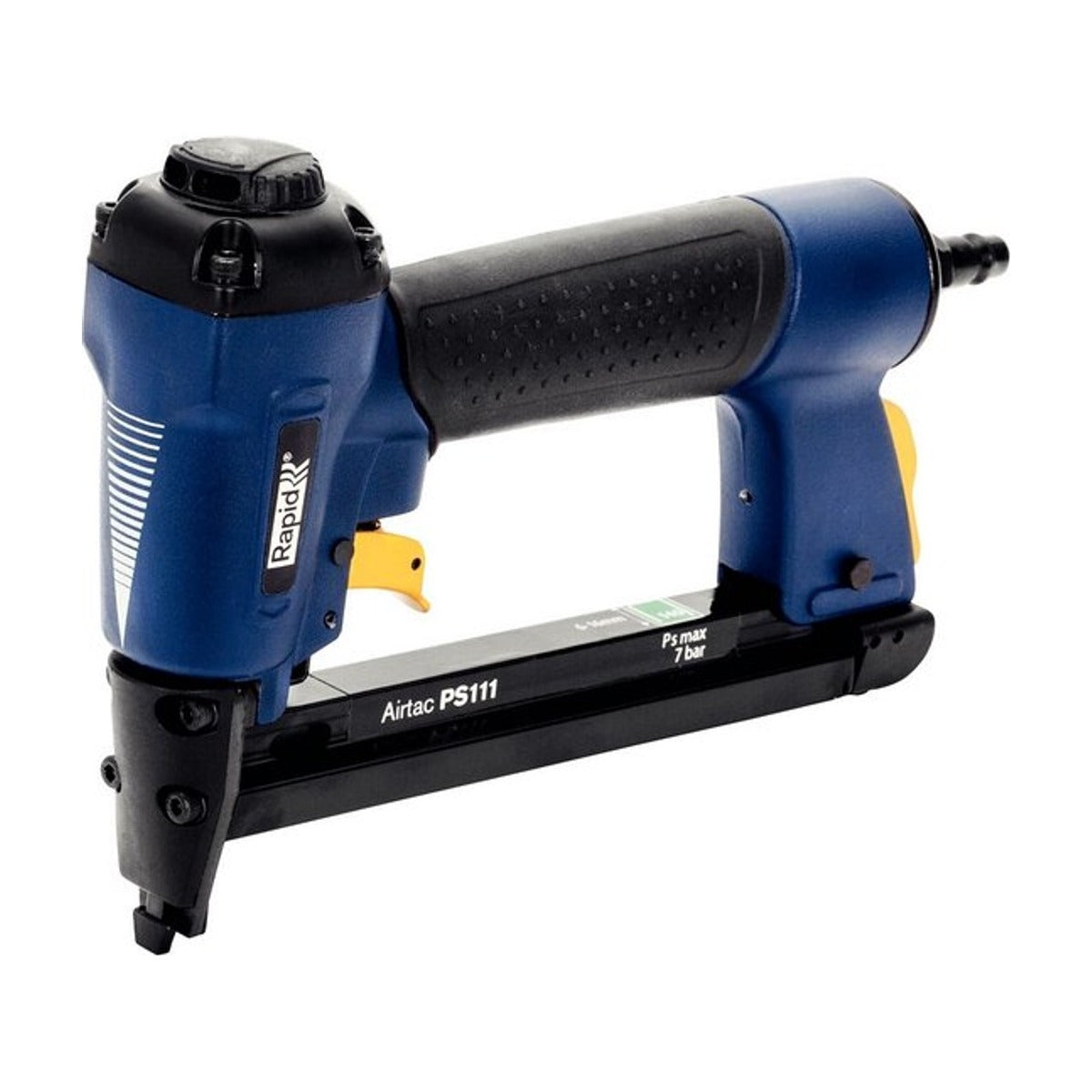 Pneumatische Tacker PS111, Koffer incl. startset nieten 300 stuks 10mm en 4 koppelingen