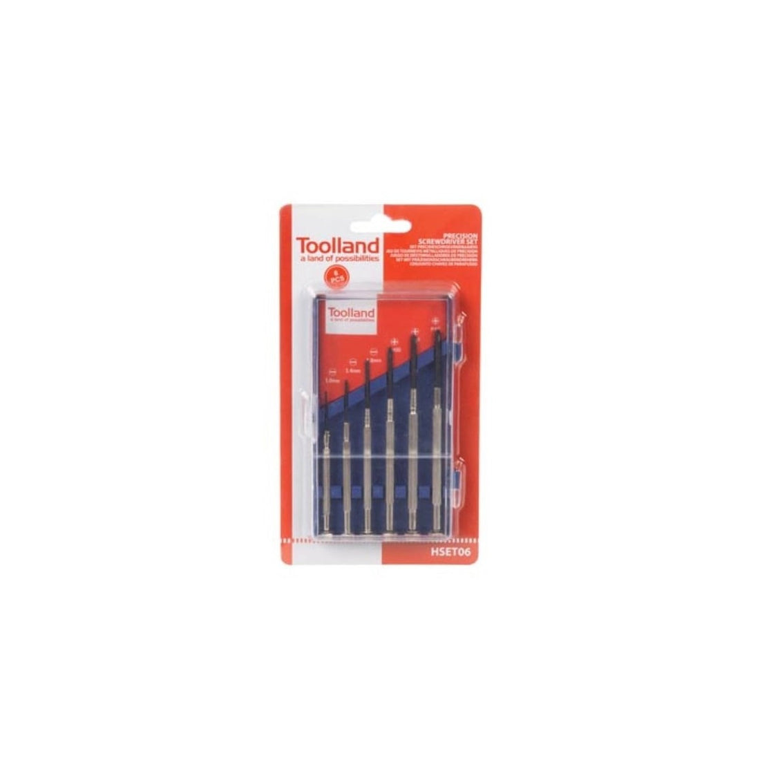 Set Van 6 Precisieschroevendraaiers