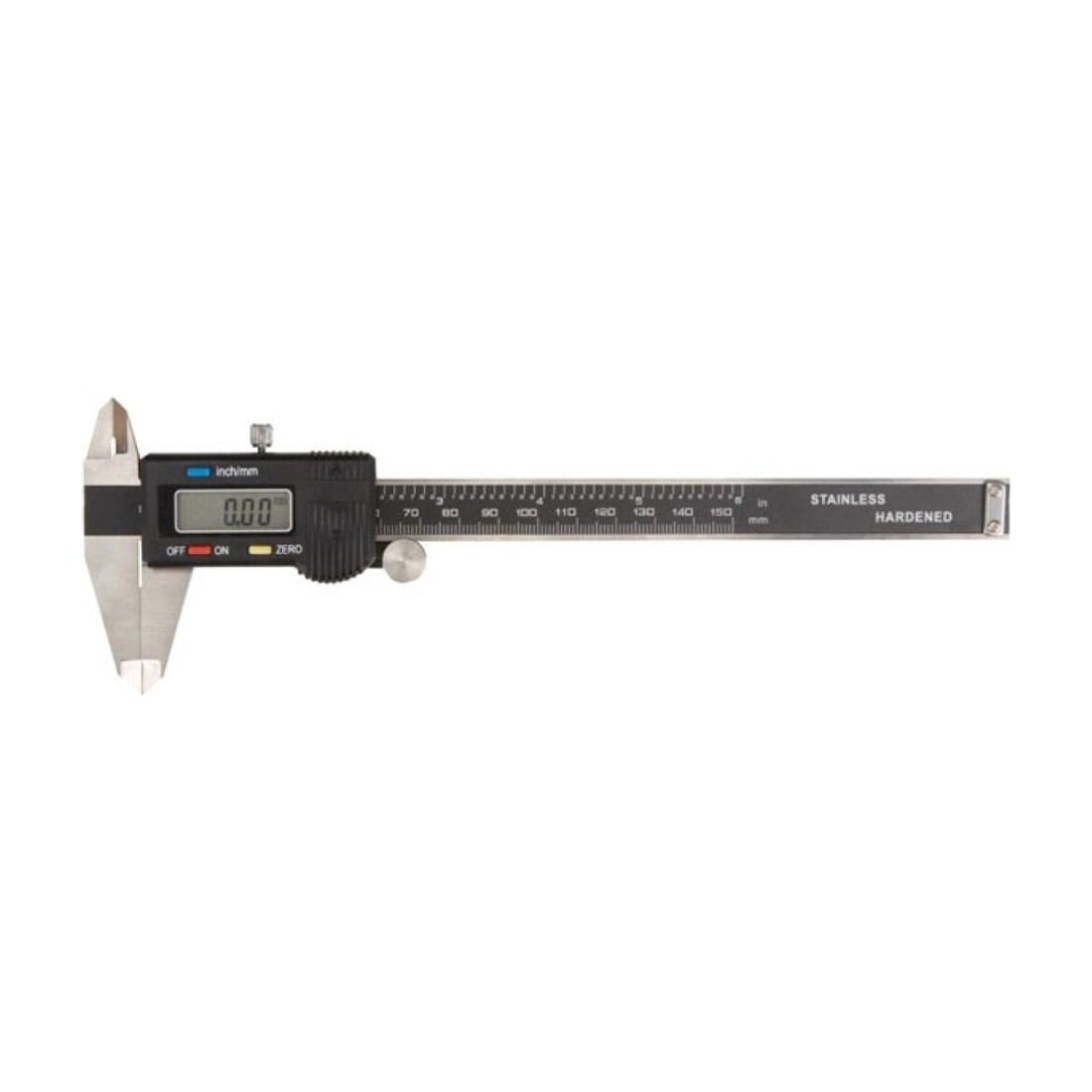 Schuifmaat Digitaal Rvs 150 Mm Zwart-zilver