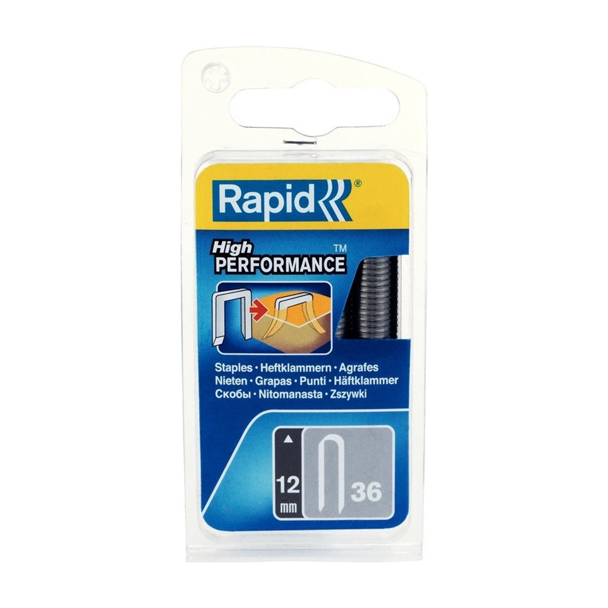 Kabelnieten 36/12 mm DP (gegalvaniseerd) 864 st., Box