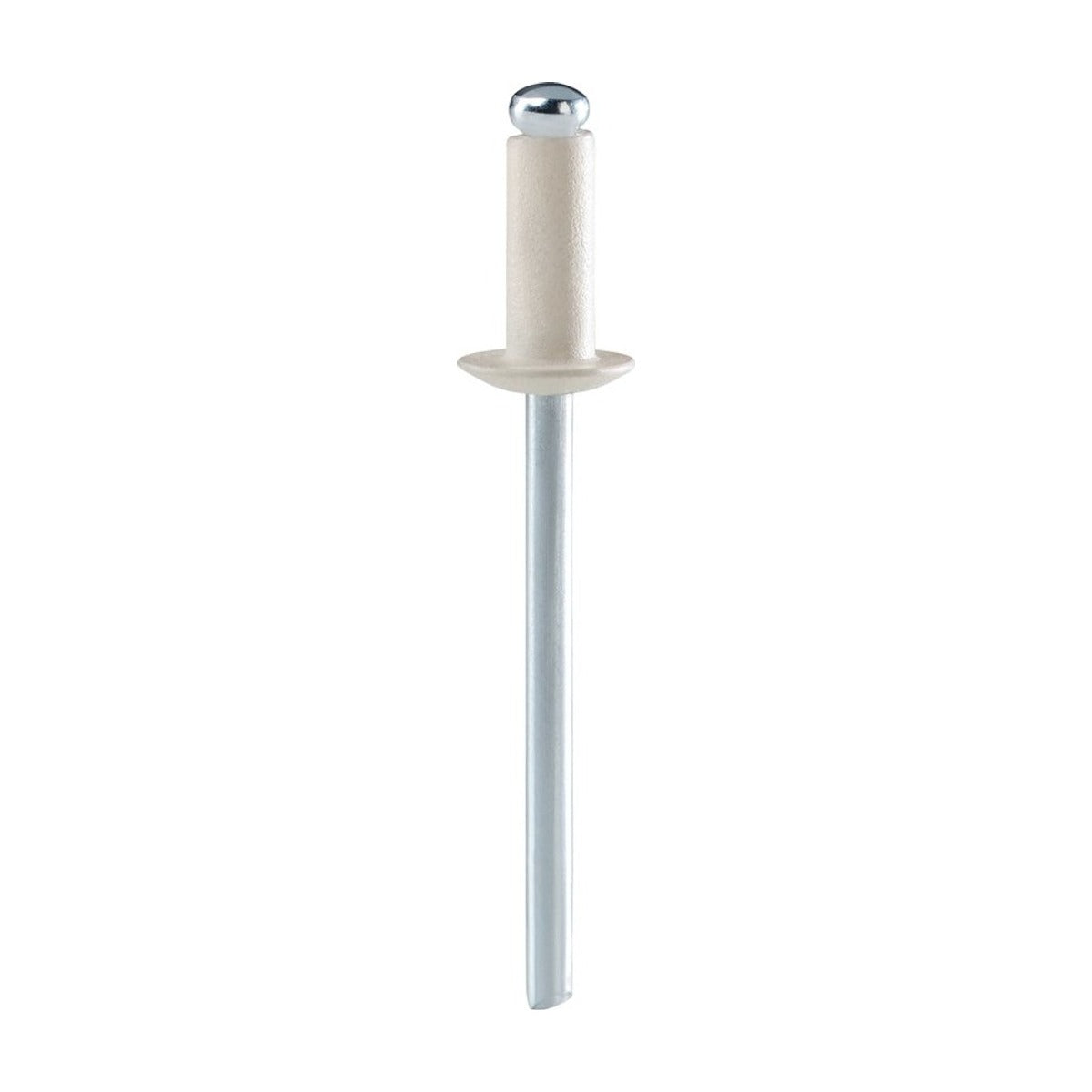 Blindklinknagels gebroken wit Ø 4 x 10 mm incl. Boor 50 st., Box