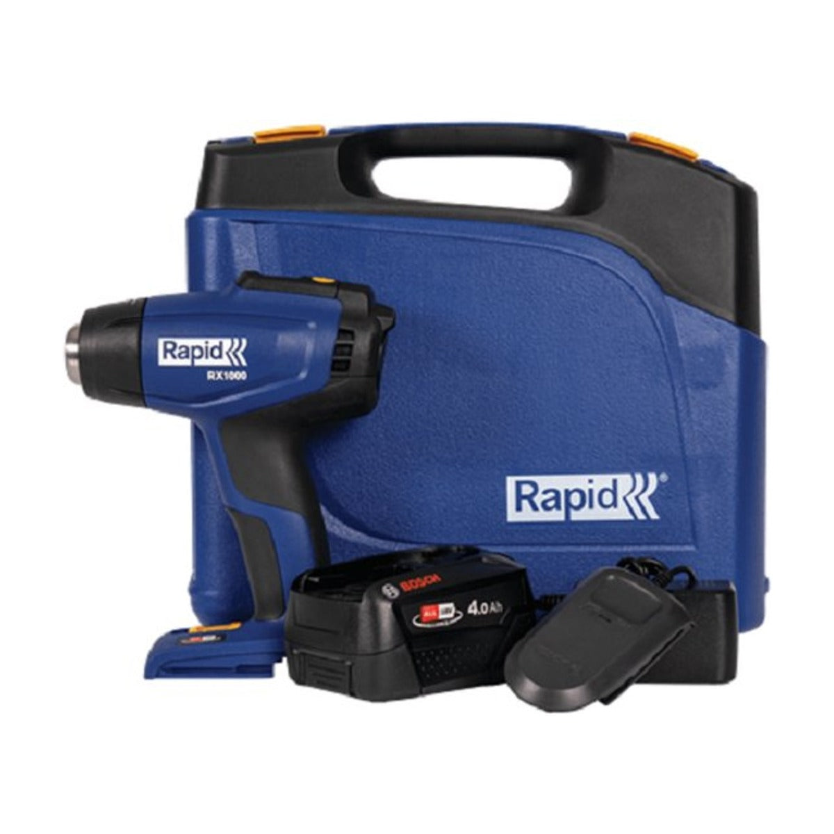 RX1000 Accu-Heteluchtpistool, P4A 18V, Koffer incl. 4,0Ah-Accu + oplader