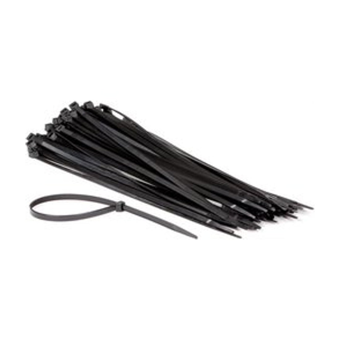 Perel Nylon Kabelbinders - 7.6 X 400 Mm - Zwart (100 St.)