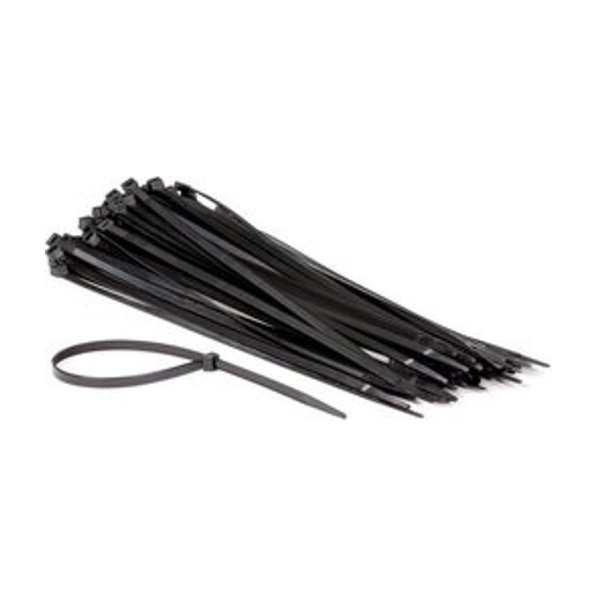 Perel Nylon Kabelbinders - 7.6 X 400 Mm - Zwart (100 St.)