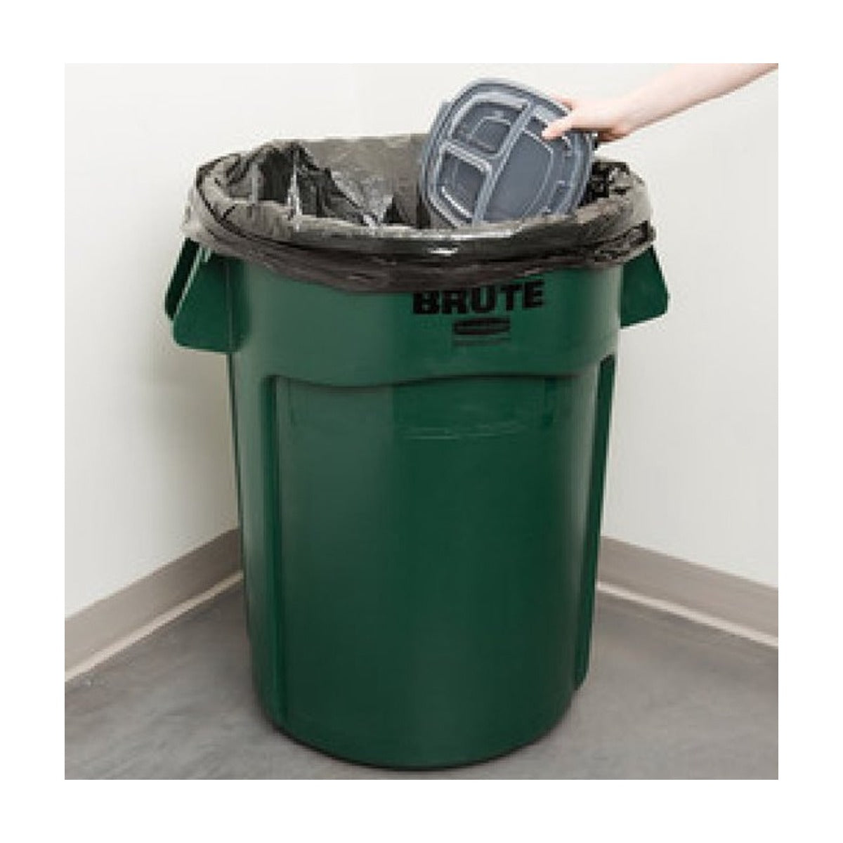 Rubbermaid Brute Container - Rond - 75,7 l - groen