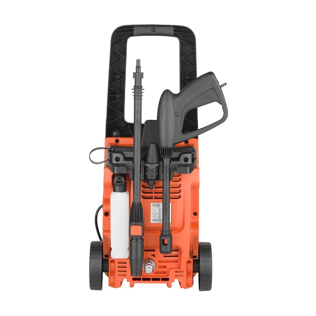 BLACK+DECKER Hogedrukreiniger BXPW1400PE - 8 Accessoires - 1400W - 110 Bar - 390 l-u
