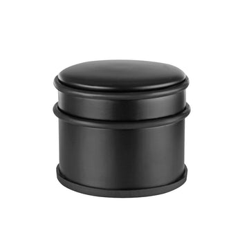 Diggers deurstop 90x75 mm inox zwart