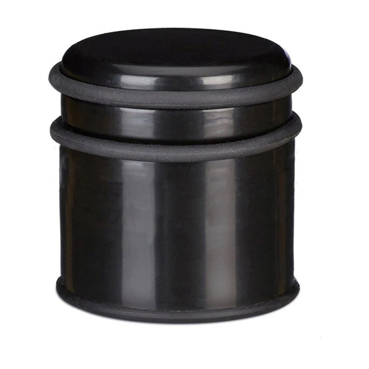 Diggers deurstop 90x75 mm inox zwart