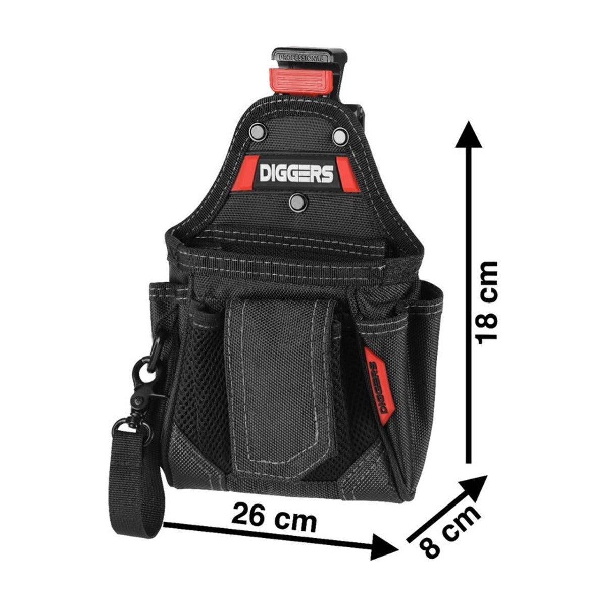 DIGGERS Quick Klik Warehouse pouch - gereedschap buidel
