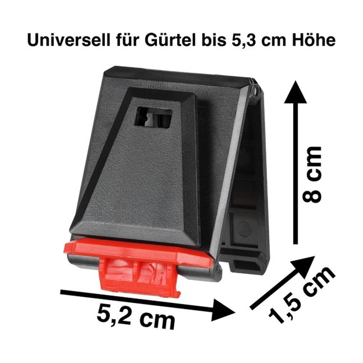 Diggers Quick Click clips 3 stuks voor gereedschapsriem