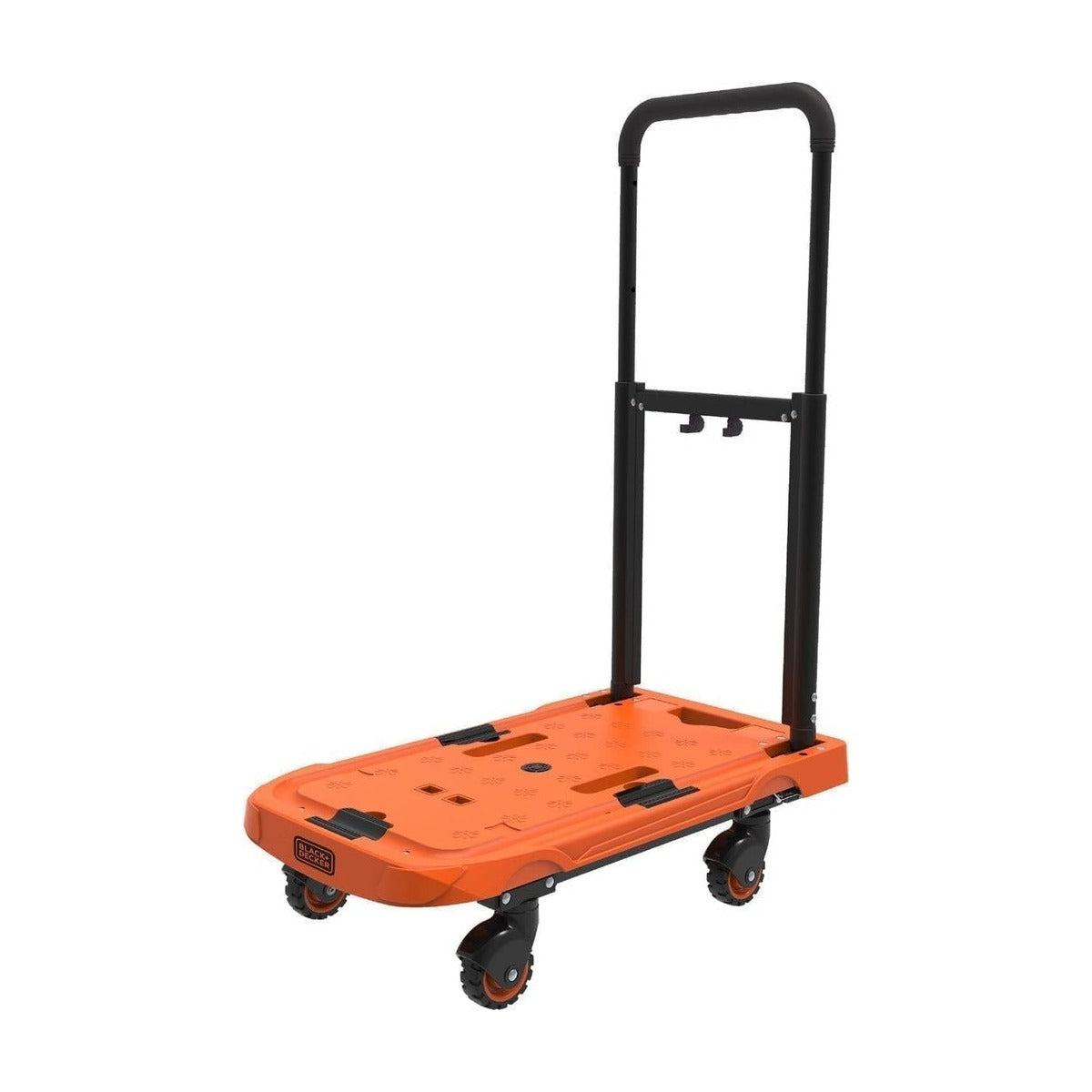 BLACK+DECKER Opvouwbare Plateauwagen - Max. 90 KG - Oranje