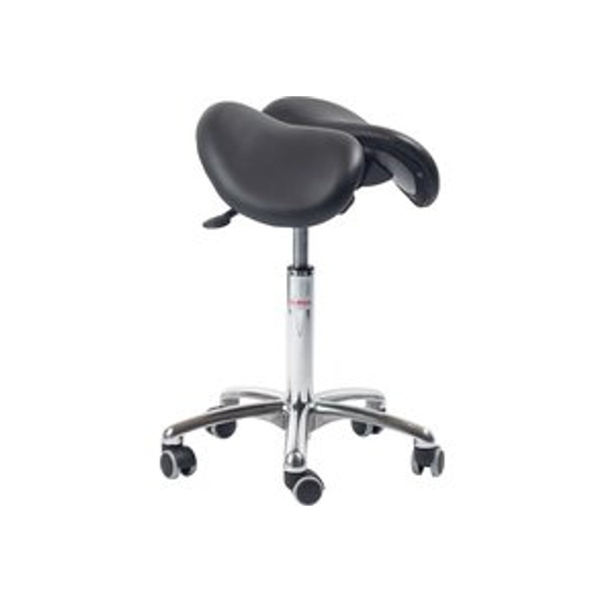 Global Stole Zadelkruk Echo Alu50 Ergonomic echt leer