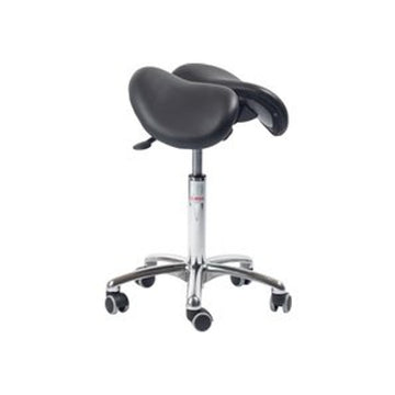 Global Stole Zadelkruk Echo Alu50 Ergonomic echt leer