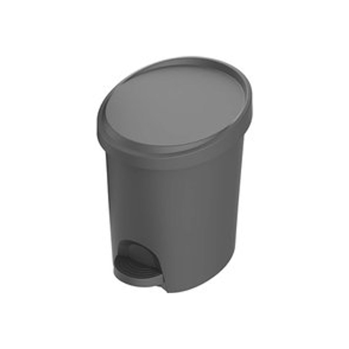 Power Tower Stepy bin pedaalemmer 6 liter met binnenemmer antraciet