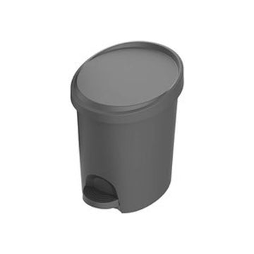 Power Tower Stepy bin pedaalemmer 6 liter met binnenemmer antraciet