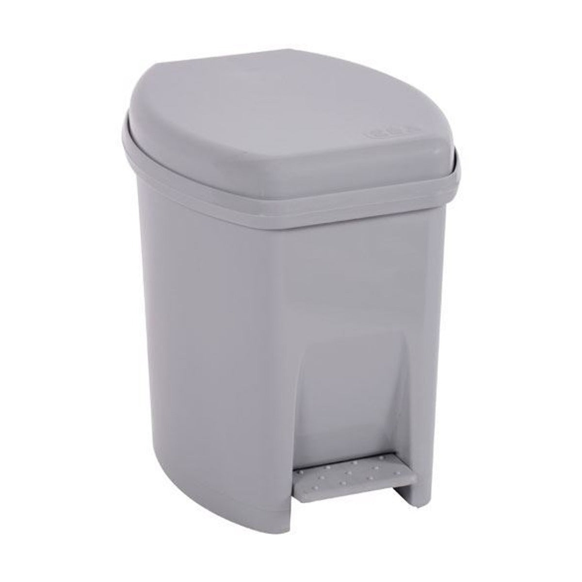 Power Tower pedaalemmer rechthoekig 6 liter met binnenemmer antraciet