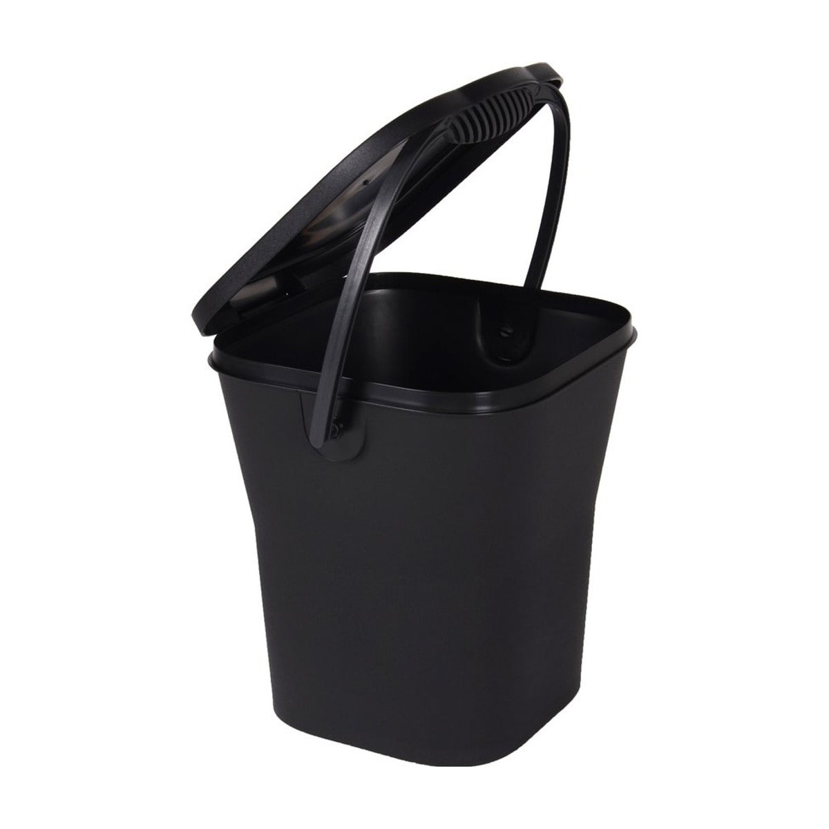 Power Tower compost emmertje met deksel 6 liter Antraciet