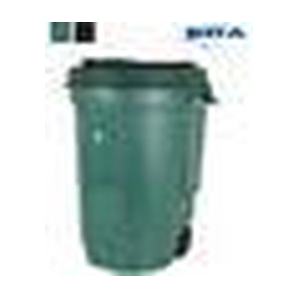 Power Tower vuilnisemmer 110 liter met deksel en wielen groen