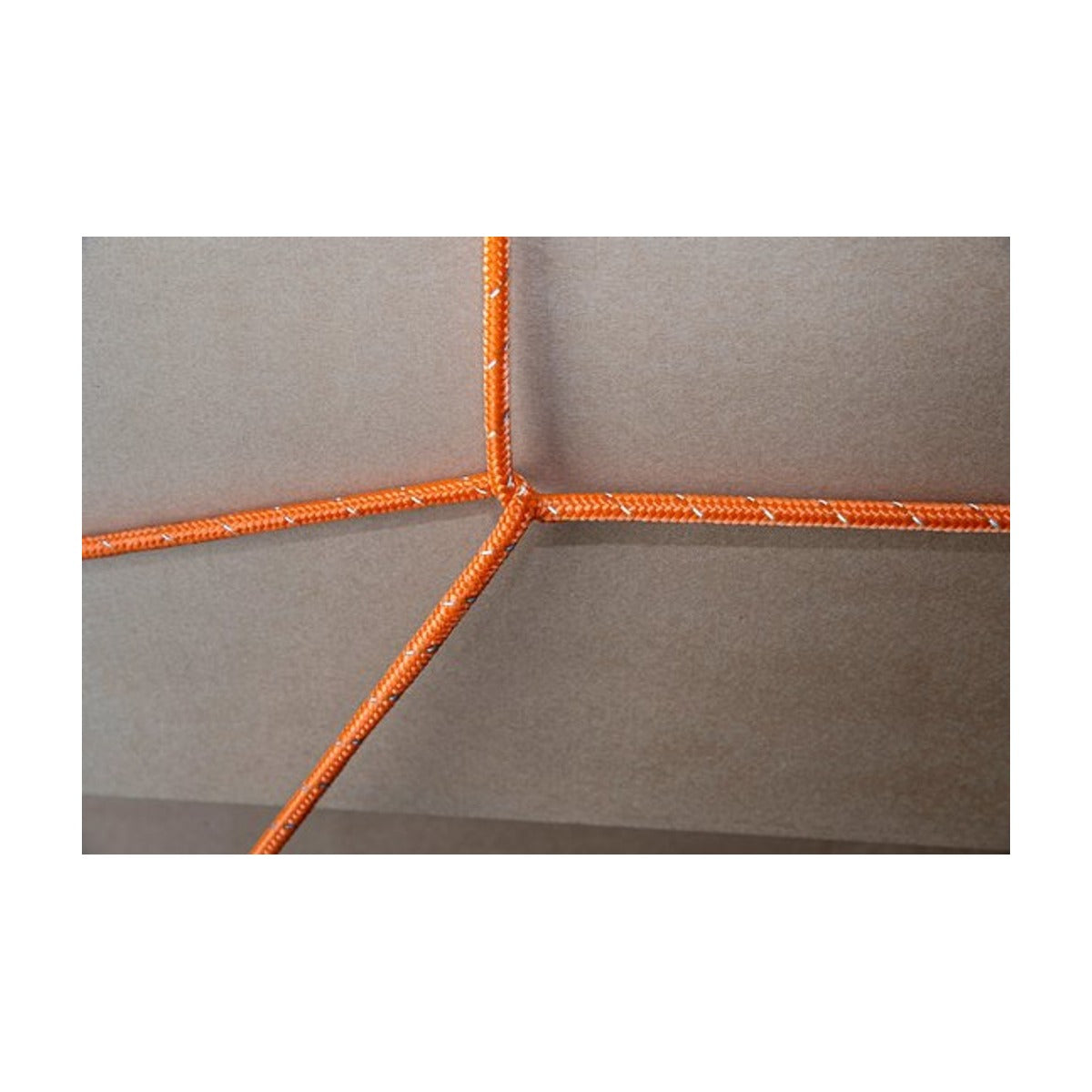 BLACK+DECKER Spantouw met Oproller - Sjortouw 20 Meter - 6MM - Nylon - Oranje