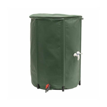 EDA - Flexibele en opvouwbare wateropvangbak 500 L met filter + 2 kranen - Weerbestendig