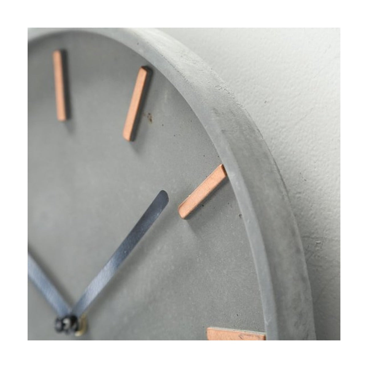 Wandklok Simplex 30 cm aluminium grijs