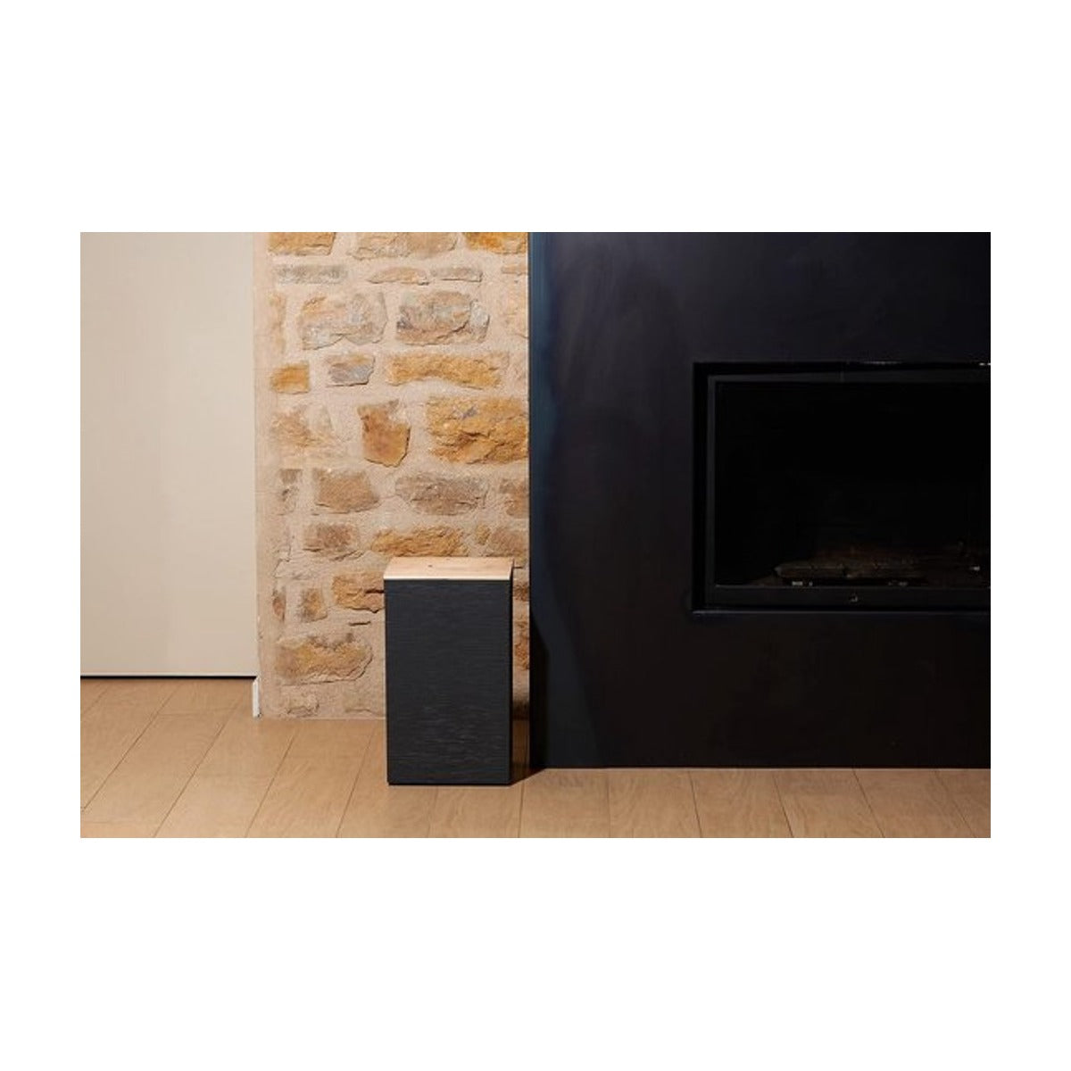 EDA - Jura Montania STONE 36 L pelletbox - voor 20 kg pellets - zwart 29,5 x 29,5 x 50,6 cm