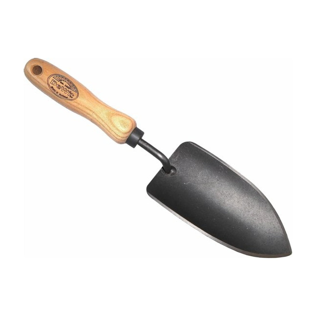 DeWit plantenschepje gesmeed met essen handvat 14 cm